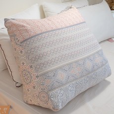 棉床本舖 北歐風三角抬腿枕 美腿神器 人體工學設計 台灣製 追劇必備 交換禮物 聖誕禮物, 青花瓷(純棉材質)