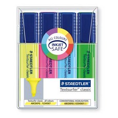 스테들러 364 텍스트서퍼 클래식 형광펜 4색 세트, 단품, 30캔, 1개