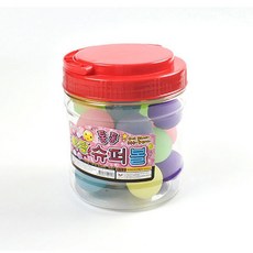 야광 통통 슈퍼볼 33mm 얌체공 탱탱볼 낱개 1개 얌체볼 고무공