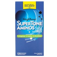 NATURAL BALANCE 夜間superton aminos蔬菜膠囊, 120顆, 1盒