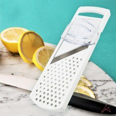 행운몰 야채 슬라이서 두께조절 무우무쌈슬라이스채칼