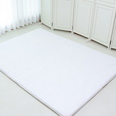 이브수 TPU코팅 방수 요솜 압축 매트 7 COLORS, 4_화이트