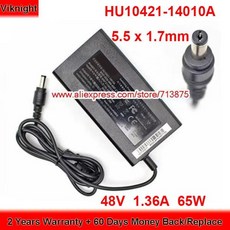 HU10421-14010A 48V 1.36A 5.5x1.7mm AC 어댑터 MSIP-REM-M88-MSP-ZZE360IC (DS-7600 Msp Z13601c DS-7604N, 02 No Power Cord