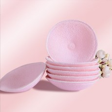 可洗滌再用乳墊 加厚立體棉防溢乳墊 防漏哺乳文胸乳墊, 1個