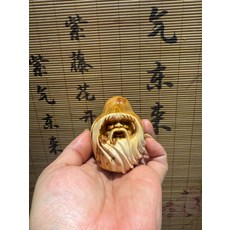 太行崖柏 壽星公手把件, 如圖所示, 1個