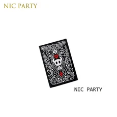 홀로우 나이트 포커 카드 휴대용 세트 파티 게임 그룹 블랙 창의적인 선물, 01 black