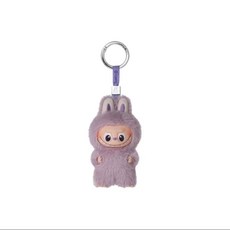 POPMART Labubu4.0 정품 하트 바닥 비밀번호 에나멜 플러시 펜던트 블라인드 박스, 15 확인 -M, 1개