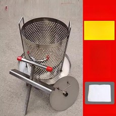 야채탈수기 두부 짜기 야채 짜는기계 샐러드 나물 시금치 철제, 7. 초두꺼운 스트레이트 엣지 스테인리스 필터 5개, 기본 모델명/품번