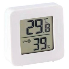 電子溫度計 室內家用車載 溫濕度計 智能聲控背光, 1個, 1.5吋簡易迷你版