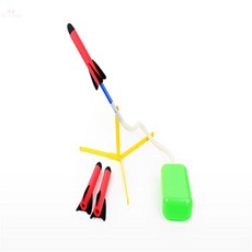 어린이 안전 발로 밟는 에어로켓 각도조절 로켓놀이 5세장난감