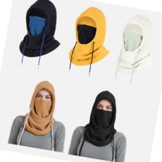 방한마스크 바라클 라바 넥워머 페이크 후드 폴라