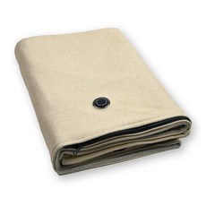 發熱披肩 電熱披肩 石墨烯發熱毯 USB電熱毯 可水洗披肩毯 戶外露營空調房冬季送禮, 保暖披肩-米色(不含行動電源)