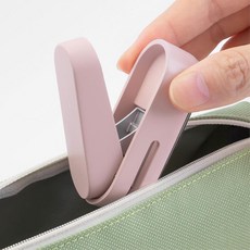 컴팩트 휴대용 펀치 천공기 문서구멍내기 펀칭기 홀, 핑크/2106215