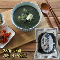 26년 당일채취 발송하는 최상품 완도 찰 매생이, 3개, 380g
