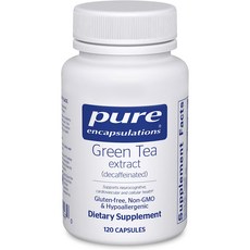 Pure Encapsulations 그린 티 추출물 디카페인 캡슐, 1개, 120정