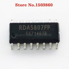 RDA5807 RDA5807SP RDA5807FP 5807FP SOP 16 로트당 5, 02 RDA5807FP