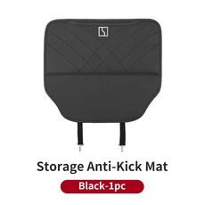 자동차 킥 패드 가죽 보호 커버 방수 매트 지크르 크립톤, 1개, 1. Black-1pc