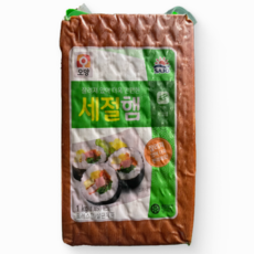 [먹고사는이야기] 사조오양 세절햄 1kg 김밥햄 122가닥, 1개