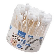 애완견용 면봉 (60p) 강아지 위생 향균 면봉