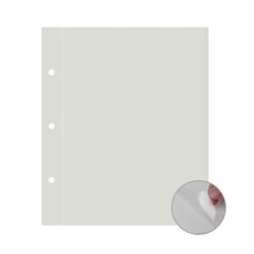 스토리앨범 중사이즈 접착속지 리필, 중사이즈 백지접착 30매