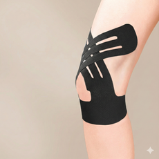 메이드온 무릎 테이핑 근육 테이프 러닝 등산 스포츠테이핑, 1세트, 10개입