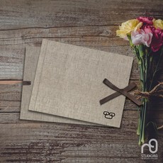 [베이비 압축 앨범 / 주문제작] 알지 러블리 리본 앨범, 14 x 11 x 10P (사진 10~15장)