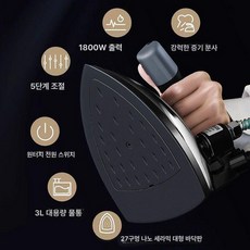 다이땅마켓 업소용스팀다리미 세탁소용스팀다리미, RH1369 고온 부츠 미포함, 기본 모델명/품번