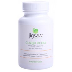 JIGSAW HEALTH Jigsaw Health 輔酶 Q10 超軟膠囊, 60入, 1個, 60顆