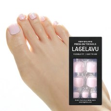 라젤라부 패디팁 14개입 라이트 붙이는발톱 여름 발네일 TPU100% 특허기술, 1개, 라젤라부 패디팁 14개입_09.파스텔핑크-라지