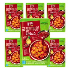 풀무원 국물떡볶이 양념소스 150g 6개