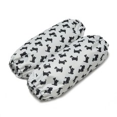 아동용 방수 팔토시, 화이트강아지