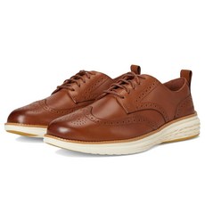 Cole Haan 남성용 Grand Hurrion 윙팁 영국 황갈색/아이보리. 8