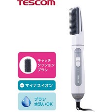 TESCOM TC200B 負離子整髮梳, 白色, 白色