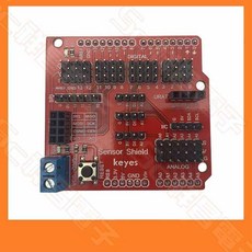 祥昌電子 貓咪盃 Sensor Shield V5.0 感測器擴充板 支援Arduino, 1個