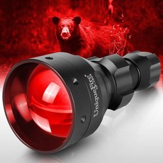 UniqueFire 1508 T38 T50 T67 T75 IR 850NM 5W LED 사냥 손전등 3 가지 모드 줌 비전 토치 쥐 꼬리 마운트