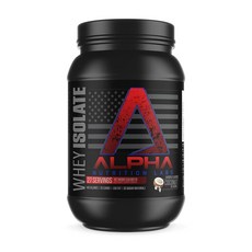 Alpha Nutrition Labs 분리 유청 단백질 파우더 - 코코넛 아이스크림 맛 28g 공급원 저탄수화물 클래식 스페셜티 198009, 1개
