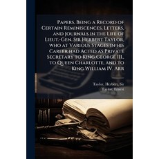 (英文圖書)Papers Being a Record of Certain Reminiscences Letters and Journals in the Li... 平裝版, Nabu Press, 英文