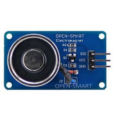 OPEN SMART 홀딩 전자석 리프팅 DC5V / 10N Arduino 솔레노이드 빨판 전자석 모듈 보드