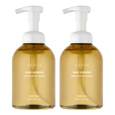 AVCA Native深層保濕洗手慕斯 寶寶爽身粉香, 500ml, 2瓶