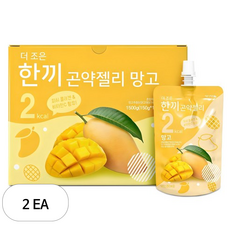 더존건강 더조은 한끼곤약젤리 망고, 1.5kg, 2개
