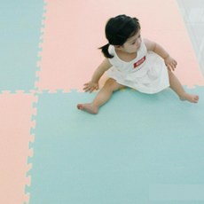 퍼즐 매트 놀이방 방음 100X100cm 두께 3cm, 1개, 100x100x3cm(1장)_핑크