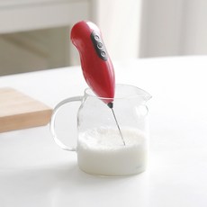 가정용 미니 전동 거품기 라떼 우유 계란 핸드 휘핑기, 1개, 색상랜덤발송