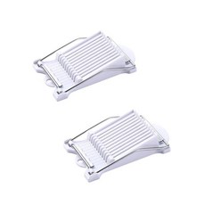 Luncheon 고기 슬라이서 다기능 스테인레스 스틸 햄 과일 야채 계란 치즈 주방 커터 가제트 항목, 05 2pcs White