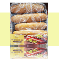 신라명과 핫도그빵 + 올림생활 향균티슈 추가 구, 53g, 15개