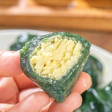 제철밥상 고흥해풍쑥으로 빚은 녹두 쑥송편, 1개, 1.4kg