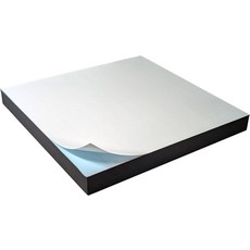 폼 보드 8x8 인치 34 두께 자체 접착 전면 - 사진 장착 학교 프레젠테이션 예술 및 공예 쉬운 필 앤 스틱 홈 데코 학생 프로젝트에 적합 1 조각, 1.0