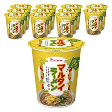 MARUTAI 丸太 丸太醬油杯麵 62g, 12個