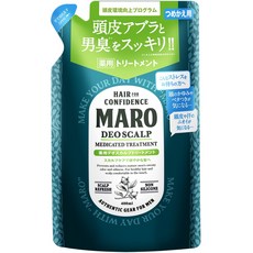 MARO 400ml [의약부외품] 데오 스컬프 트리트먼트 맨즈 약용 비듬 가려움 냄새