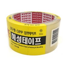 혜성 문구용 OPP 점착테이프 투명 50mmX25M, 1