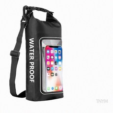 셀팃 방수 드라이백 수영가방, 블랙